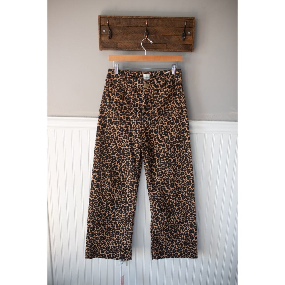 Anthropologie The Colette Crop High-Rise Wide-Leg Jeans by Maeve 25?? - Picture 2 of 4